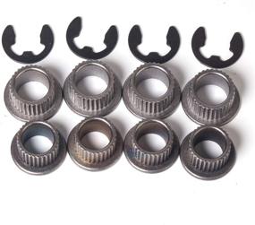 img 2 attached to 🔧 Fix Door Hinge Roller Pin Bushings for Chevy/GMC Trucks/SUVs 1988-2002 - JSDAN Compatible Kits