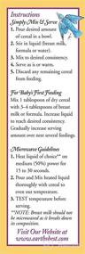 img 3 attached to Earths Best Organic Infant Multi Grain Feeding : Baby Foods