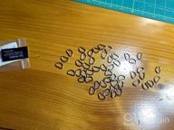 img 1 attached to CRAFTMEMORE 3/8 Or 1/2 Inch Tiny D-Ring Findings Metal Welded D Rings For Zipper Puller Lanyard Purse Making DIY Craft 50Pcs (Gold, 1/2 Inch) review by Judy Sena