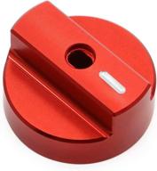 high-quality red fuel switch knob cosmoska replacement for seadoo gt gts gtx sp spi spx xpi - replaces 275000134, 275500031, 275500134, and 006-610 logo