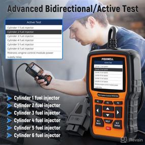 img 2 attached to Enhanced Foxwell NT510 Elite OBD2 Scanner for Nissan/Infiniti - Bi-Directional All Systems Diagnostic Tool with Oil Reset, EPB, SAS, TPS, TPMS, and Battery Registration - Advanced Scan Tool for HVAC and 4WD