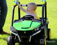 img 1 attached to Get Your Kids Riding In Style With John Deere'S Rechargeable Gator With Detachable Water Squirter review by Kevin Ilango
