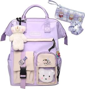 img 4 attached to 🎒 Skyearman Backpack Accessories: Multifunctional Capacity and Multiple Pockets for Kids and Adults