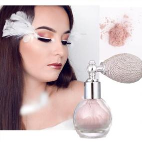 img 2 attached to Get The Perfect Glow With Our Moisturizing Shimmering Pressed Powder Spray And Loose Powder Glitter Spray