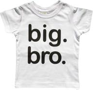 brother shirt announcement toddler charcoal boys' clothing ~ tops, tees & shirts logo