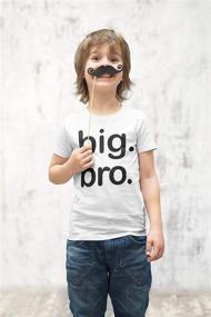 img 1 attached to Brother Shirt Announcement Toddler Charcoal Boys' Clothing ~ Tops, Tees & Shirts