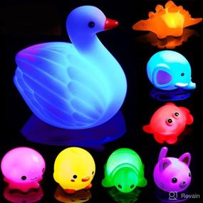 img 4 attached to Bath Toys Toddlers Baby Light Baby & Toddler Toys ... Bath Toys