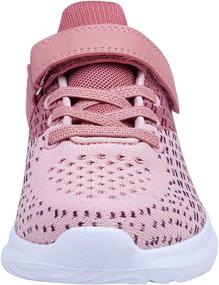 img 2 attached to 🏃 Lightweight Breathable Girls' Sneakers: Athletic Shoes for Running