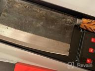 img 1 attached to Super Heavy-Duty Kitchen Axe Knife: Kitory Frozen Meat Cleaver For Big Bone And Frozen Meat - 1.68LB - K2 Butcher Chopper review by David Robinson
