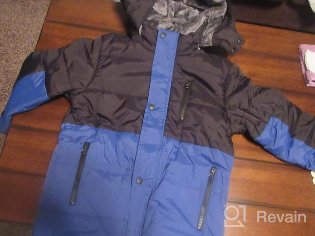 img 1 attached to 👦 GGleaf Boys' Hooded Quilted Outerwear in Blackish: Stylish Jackets & Coats for Your Little Gentleman review by Adam Boudreau