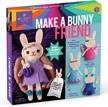 craft-tastic bunny friend sewing kit - create your own adorable stuffed animal with clothes and accessories - easy-to-follow instructions included logo