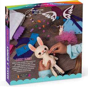img 3 attached to Craft-Tastic Bunny Friend Sewing Kit - Create Your Own Adorable Stuffed Animal With Clothes And Accessories - Easy-To-Follow Instructions Included