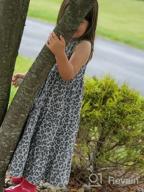 img 1 attached to Adorable Sleeveless Tiered Dresses for Girls - Spotted Zebra Knit Collection review by Lisa Fugiel