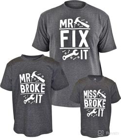 img 4 attached to 👨 Adorable Father's Day Daddy and Me Shirts: Mr Fix It - A Truly Unique and Memorable Gift!