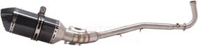 img 3 attached to Upgrade your KAWASAKI Z125: KAJIMOTOR Full Exhaust Muffler System for Improved Performance