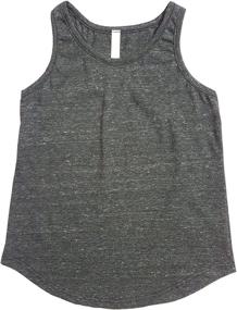 img 3 attached to Tough Cookies Plain Triblend Medium Girls' Clothing at Tops, Tees & Blouses