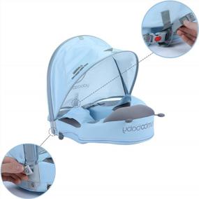 img 1 attached to Newest HECCEI Mambobaby Baby Shoulder Float With Canopy - Perfect For Swimming!