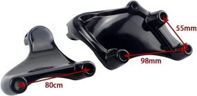 img 3 attached to ONETK Passenger Footpegs Harley Sportster Motorcycle & Powersports