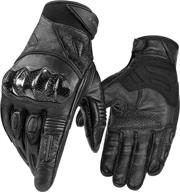 inbike motorcycle gloves motorbike leather logo