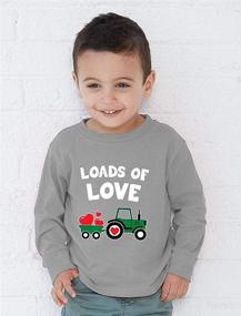 img 2 attached to Tstars Valentines Truck Toddler Sweatshirt Apparel & Accessories Baby Boys best: Clothing