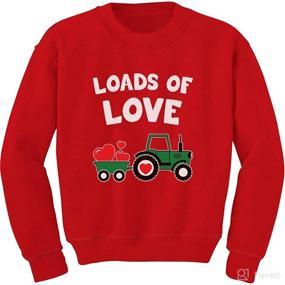 img 4 attached to Tstars Valentines Truck Toddler Sweatshirt Apparel & Accessories Baby Boys best: Clothing