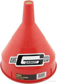 img 1 attached to 🔴 Enhanced Efficiency with Mr. Gasket 3695 Fast-Fill Funnel in Red