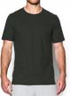 under armour charged t shirt graphite men's clothing in active logo