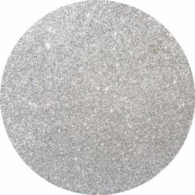 img 3 attached to Hemway Craft Glitter 100G / 3.5Oz Glitter Flakes For Arts Crafts Tumblers Resin Epoxy Scrapbook Glass Schools Paper Halloween Decorations - Ultrafine (1/128" 0.008" 0.2Mm) - Silver