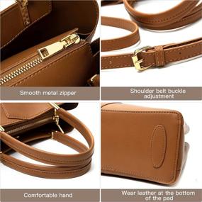 img 1 attached to 👜 HENG REN Classical Women's Handbags & Wallets: Stylish Shoulder Handbags and Satchels