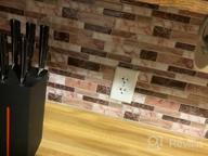 img 1 attached to Transform Your Kitchen And Bathroom With Easy To Install 3D Self-Adhesive Tile Stickers! review by Julpikz Bellemy