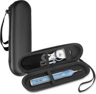 🪥 electric toothbrush container accessories in sleek black by procase logo