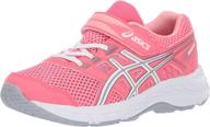 👟 asics contend black girls' running shoes - enhanced athletic footwear logo