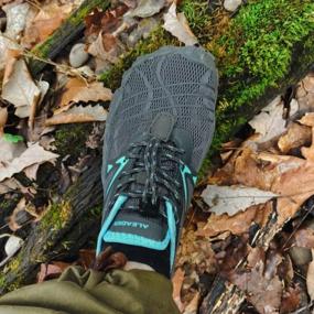 img 3 attached to Experience The Ultimate Comfort And Stability With ALEADER Women'S Barefoot Trail Running Shoes