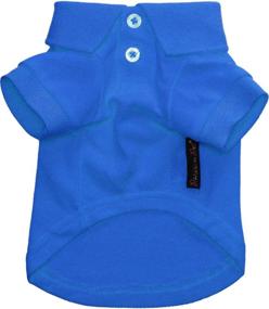 img 3 attached to Pet Clothes POLO Blue Apparel