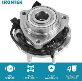 img 3 attached to IRONTEK Front Wheel Bearing Hub Assembly Fit 02-09 For Chevy Trailblazer (EXT)