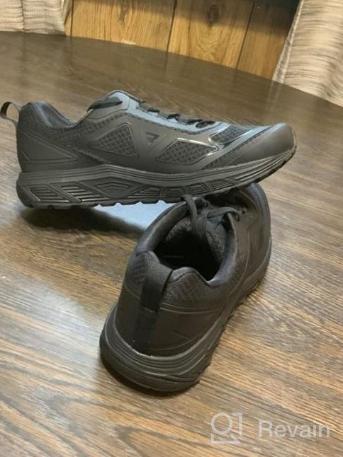 img 1 attached to Bates Men's Industrial Black Medium Athletic Shoes for Men review by Noel Pilla