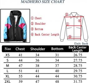 img 1 attached to Retro Lightweight Men'S Windbreaker Jacket - 90S Style Wind Breakers For Fashion And Functionality