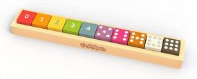 img 1 attached to Развивайте навыки счета с помощью деревянных развивающих кубиков BeginAgain Penny Blocks для детей от 1 года