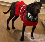 img 1 attached to Adorable KYEESE Valentines Day Sweaters For Dogs In Cute Red Love Design With Leash Hole - Perfect Pet Clothes For Small-Medium Sized Breeds review by Brian Nelson