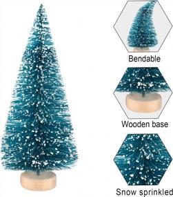 img 1 attached to Decorate Your Christmas Village With KUUQA'S Mini Trees And Festive Ornaments - 29 Piece Set!