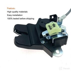 img 2 attached to 🔒 Liftgate Tailgate Lock Trunk Latch Actuator for 2016-2019 KIA Optima Hybrid - OEM Replacement 81230-D4000