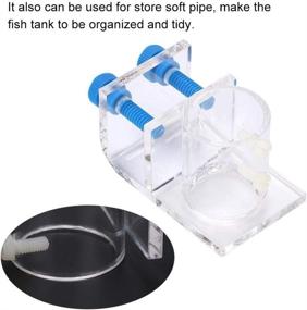 img 2 attached to Aquarium Holder Acrylic Transparent Outflow