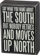 classic 'the south' box sign by primitives by kathy logo