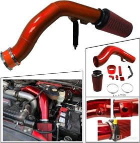 img 3 attached to 🚗 Red Smileracing 6.0 Cold Air Intake Kit for 2003-2007 Ford F250 F350 Excursio 6.0L Powerstroke Diesel