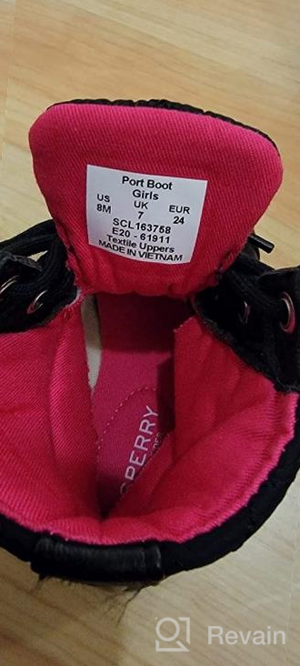 img 1 attached to Sperry 👢 Port Boot for Kids review by Leroy Stanton