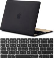 матовый черный жесткий чехол и чехол для клавиатуры для macbook 12 дюймов a1534 с дисплеем retina от kuzy логотип