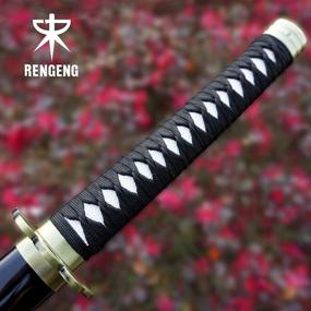 img 2 attached to Authentic Carbon Steel Cosplay Swords - Roronoa Zoro, Shusui, Wado Ichimonji & More | RENGENG
