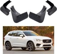 volvo xc60 2018-2021 mudguards: moertifei car mud flaps splash guard – perfect fit! logo