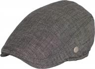 100% cotton men's flat cap by dazoriginal - classic baker boy hat and irish beret for men logo