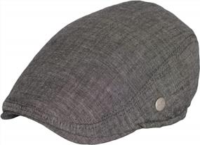 img 4 attached to 100% Cotton Men'S Flat Cap By Dazoriginal - Classic Baker Boy Hat And Irish Beret For Men